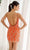 Primavera Couture 4230 - V-Neck Open Back Cocktail Dress Special Occasion Dress