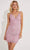 Primavera Couture 4230 - V-Neck Open Back Cocktail Dress Special Occasion Dress