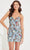 Primavera Couture 4235 - Strapless Floral Embellished Cocktail Dress Special Occasion Dress