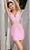 Primavera Couture 4236 - Tie Open Back V-Neck Cocktail Dress Special Occasion Dress