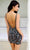 Primavera Couture 4238 - Beaded Plunging V-Neck Cocktail Dress Special Occasion Dress