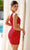 Primavera Couture 4240 - Sheath Side Keyhole Cocktail Dress Special Occasion Dress