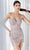 Primavera Couture 4241 - Illusion Sweetheart Cocktail Dress Special Occasion Dress 00 / Nude