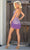 Primavera Couture 4242 - V-Neck Tiered Cocktail Dress Special Occasion Dress