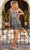 Primavera Couture 4243 - Fitted Sequin Cocktail Dress Special Occasion Dress