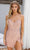 Primavera Couture 4246 - Embellished Strapless Cocktail Dress Special Occasion Dress 00 / Rose