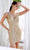 Primavera Couture 4249 - V-Neck Embellished Cocktail Dress Special Occasion Dress