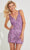 Primavera Couture 4260 - V-Neck Beaded Cocktail Dress Special Occasion Dress