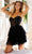 Primavera Couture 4263 - Beaded Sweetheart Neck Cocktail Dress Special Occasion Dress 00 / Black