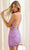 Primavera Couture 4264 - Fringed Accent One Shoulder Cocktail Dress Special Occasion Dress