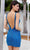 Primavera Couture 4269 - Beaded V-Shaped Open Back Cocktail Dress Special Occasion Dress