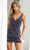 Primavera Couture 4271 - V-Neck Lace-Up Back Cocktail Dress Special Occasion Dress