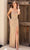 Primavera Couture 4309 - Cutout Embellished Prom Dress Prom Dresses 000 / Nude