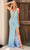 Primavera Couture 4309 - Cutout Embellished Prom Dress Prom Dresses 000 / Powder Blue