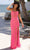 Primavera Couture 4310 - Scoop Neck Beaded Prom Dress Prom Dresses 000 / Neon Pink