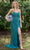 Primavera Couture 4310 - Scoop Neck Beaded Prom Dress Prom Dresses 000 / Teal