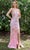 Primavera Couture 4311 - Multi-Beaded Prom Dress Prom Dresses 000 / Pink