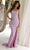 Primavera Couture 4312 - Open Lace Up Prom Dress Prom Dresses 000 / Lavender