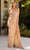 Primavera Couture 4322 - Weave Pattern Prom Dress Prom Dresses 000 / Nude