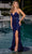 Primavera Couture 4335 - Patterned Sheath Prom Dress Prom Dresses