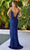 Primavera Couture 4343 - High Slit Ornate Prom Dress Prom Dresses