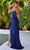 Primavera Couture 4343 - High Slit Ornate Prom Dress Prom Dresses