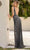 Primavera Couture 4344 - Beaded Sleeveless Prom Dress with Slit Prom Dresses