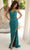 Primavera Couture 4347 - Beaded Sequin Strapless Prom Dress Prom Dresses 000 / Teal