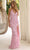 Primavera Couture 4348 - Sequin V-Neck Prom Dress Prom Dresses 000 / Pink