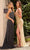 Primavera Couture 4355 - Beaded Plunging V-Neck Prom Dress Prom Dresses