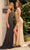 Primavera Couture 4355 - Beaded Plunging V-Neck Prom Dress Prom Dresses