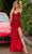 Primavera Couture 4356 - Fully Beaded Strapless Prom Dress Prom Dresses 000 / Red