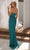 Primavera Couture 4358 - Straight Neckline Beaded Sequin Prom Dress Prom Dresses