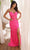 Primavera Couture 4360 - V-Neck Beaded Sequin Prom Dress Prom Dresses 000 / Neon Pink