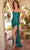 Primavera Couture 4365 - Lace Up Sequin Prom Dress Prom Dresses 000 / Teal