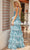 Primavera Couture 4366 - V-Back Sequin Embellished Prom Dress Prom Dresses