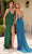 Primavera Couture 4367 - V-Neck Beaded Foliage Prom Dress Prom Dresses