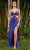 Primavera Couture 4370 - Cutout Waist Multicolor Sequin Prom Dress Prom Dresses 000 / Royal Blue