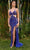 Primavera Couture 4370 - Cutout Waist Multicolor Sequin Prom Dress Prom Dresses