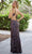 Primavera Couture 4370 - Cutout Waist Multicolor Sequin Prom Dress Prom Dresses