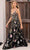 Primavera Couture 4378 - V-Neck Floral Sequin Prom Gown Prom Dresses