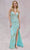 Primavera Couture 4382 - Strapless Beaded Prom Dress Prom Dresses 000 / Mint