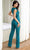 Primavera Couture 4384 - V-Neck Beaded Jumpsuit Formal Pantsuits