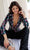 Primavera Couture 4388 - Floral Sequin Blazer Pantsuit Formal Pantsuits