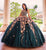 Princesa by Ariana Vara PR12262 - Ethereal Floral Halter Ball Gown Quinceanera Dresses