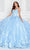 Princesa by Ariana Vara PR12268 - Shimmering Quinceañera Ball Gown Quinceanera Dresses 00 / Lt.Blue