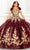 Princesa by Ariana Vara PR22030 - Strapless Novelty Sequin Ball Gown Quinceanera Dresses