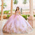 Princesa by Ariana Vara PR30152 - 3D Floral Lace-Up Tie Prom Gown Special Occasion Dress