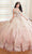 Princesa by Ariana Vara PR30173 - Sweetheart with Capelet Ball Gown Quinceanera Dresses 00 / Champagne/Rose Gold