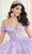 Princesa by Ariana Vara PR30174 - Glitter Tulle With Floral Ballgown Quinceanera Dresses